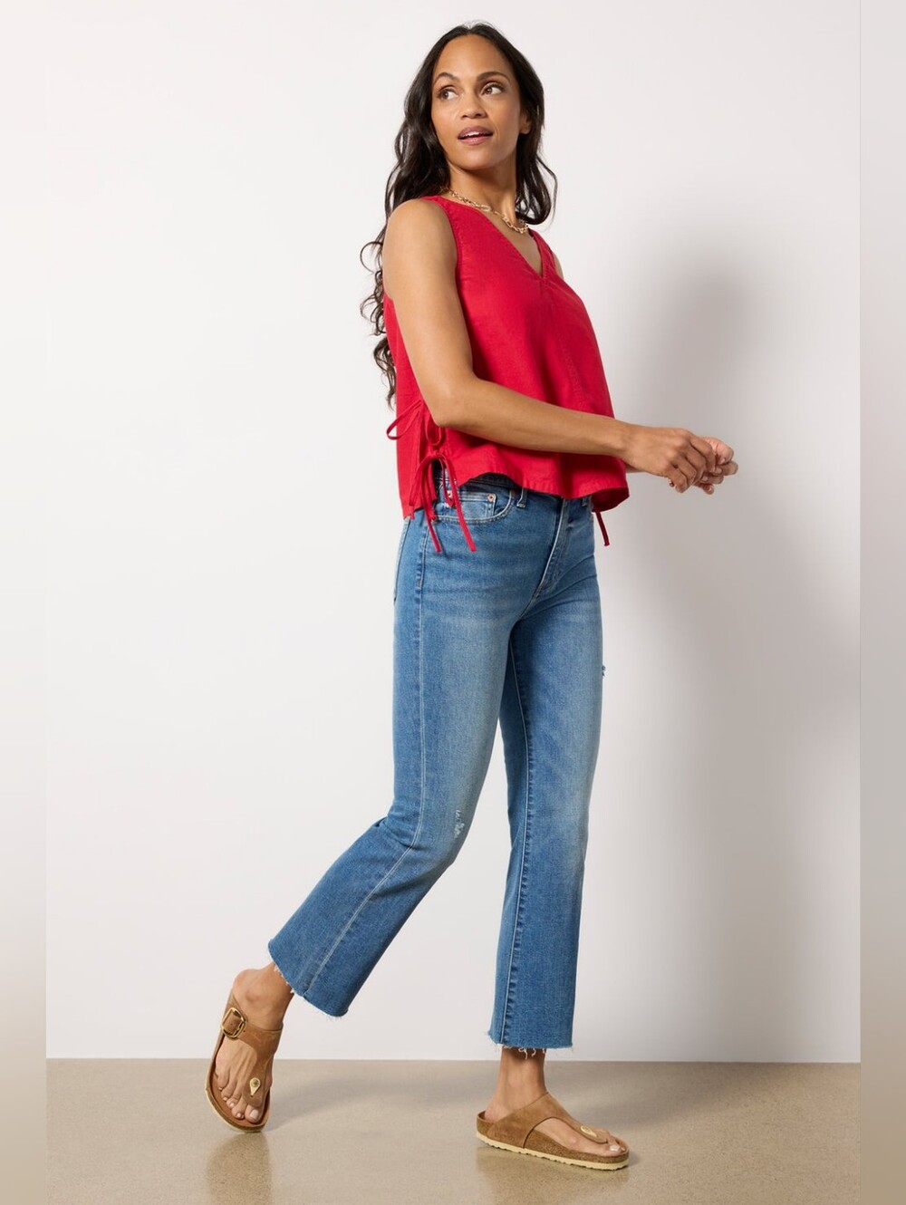 PISTOLA Lennon High Rise Crop Boot Jeans Countryside Size 25